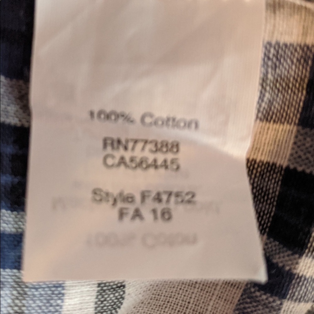 Madewell Slim Ex Boyfriend Coltrane Plaid Shirt - Picture 6 of 6